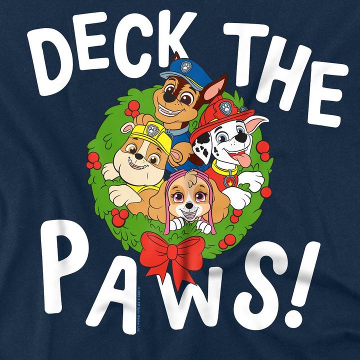 Image du produit Paw Patrol - T-shirt DECK THE PAWS - Homme (XXL)