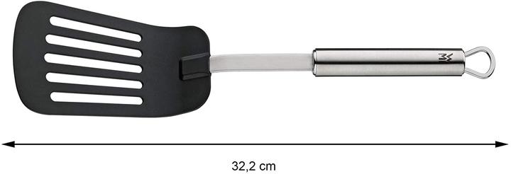 Produktbild WMF Pfannenwender Bratenwender Kunststoffvorderteil 32,2cm Profi Plus Edelstahl