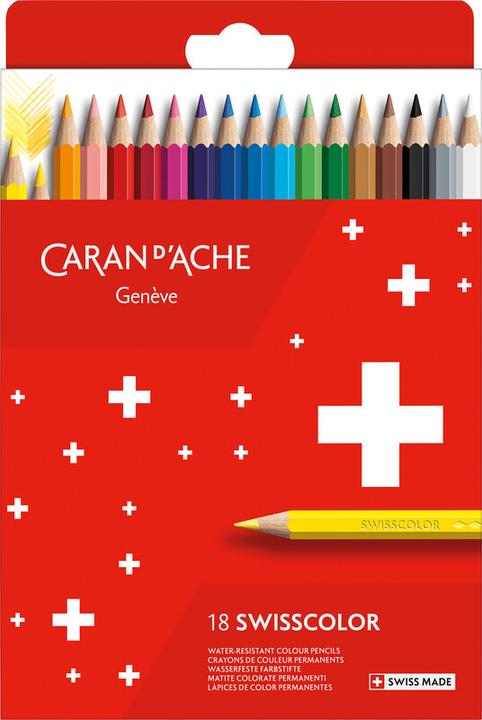 Produktbild Caran d'Ache Swisscolor (Mehrfarbig, 18 x)