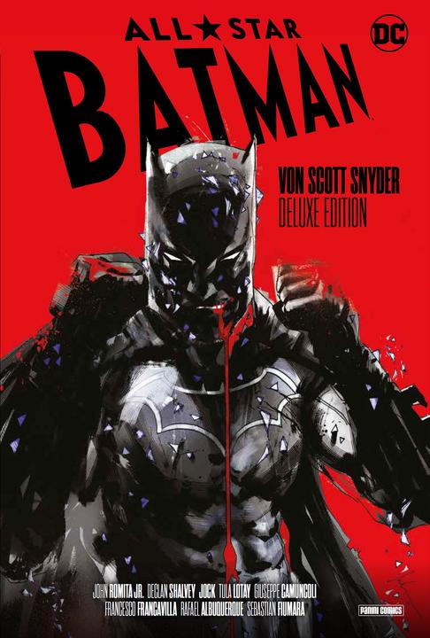 Immagine prodotto Panini All-Star Batman von Scott Snyder (Deluxe Edition) (Tedesco, Giovanni Romita Jr., Jock, Declan Shalvey, Sebastian Fiumara, Francesco Francavilla, Giuseppe Camuncoli, Rafael Scavone, Tula Lotay, Ralph Kruhm, 2025)