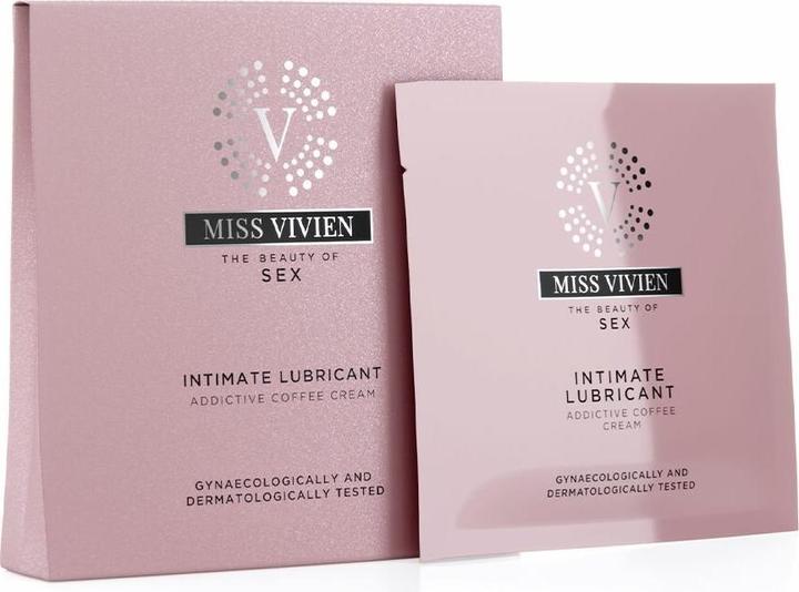 Produktbild Miss Vivien Disposable Coffee & Cream Lubricant (Intimate Lubricant) 3 x 6 ml
