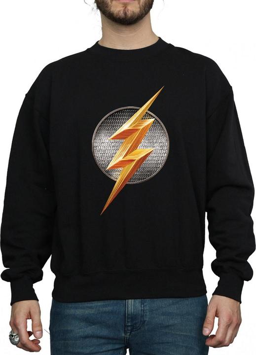 Justice League Movie Flash Emblem Sweatshirt (L)