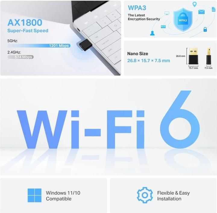 Produktbild TP-Link Archer TX20U Nano (USB 2.0)