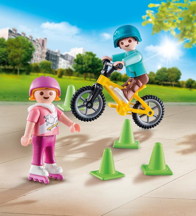 Produktbild Playmobil Kinder m. Skates u. BMX (70061, Playmobil Special Plus)
