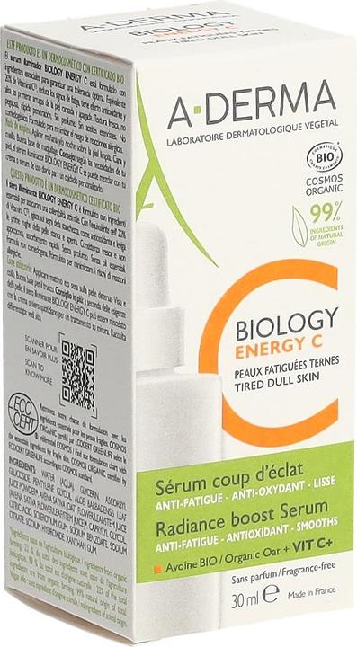 Immagine prodotto A-Derma BIOLOGY Siero Energia C Fl 30 ml (30 ml)