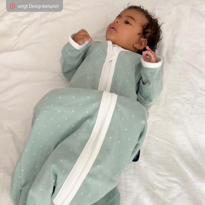 Actual product image Alvi Sleeping bags Summer sleeping bag Tracksuit made from organic cotton - Petit (0.5 TOG)