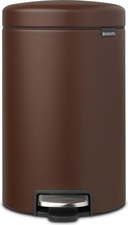 Produktbild Brabantia Treteimer Newicon 12 L Mineral Cosy Brown (12 l)