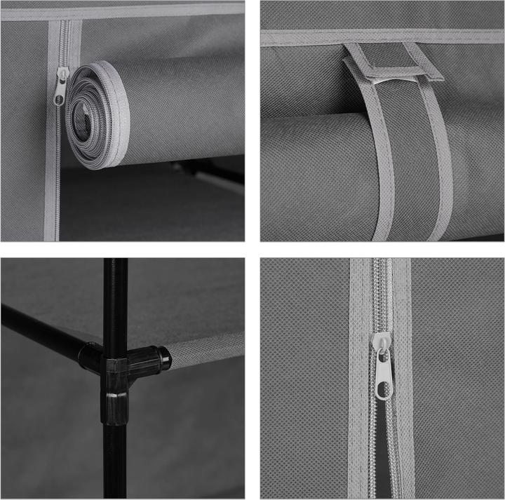 Actual product image Relaxdays Anna Wardrobe (90 x 45 x 172 cm)