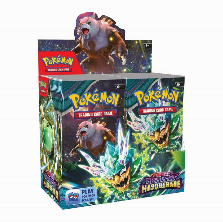 Image du produit Pokémon Twilight Masquerade (Anglais, Affichage du booster)