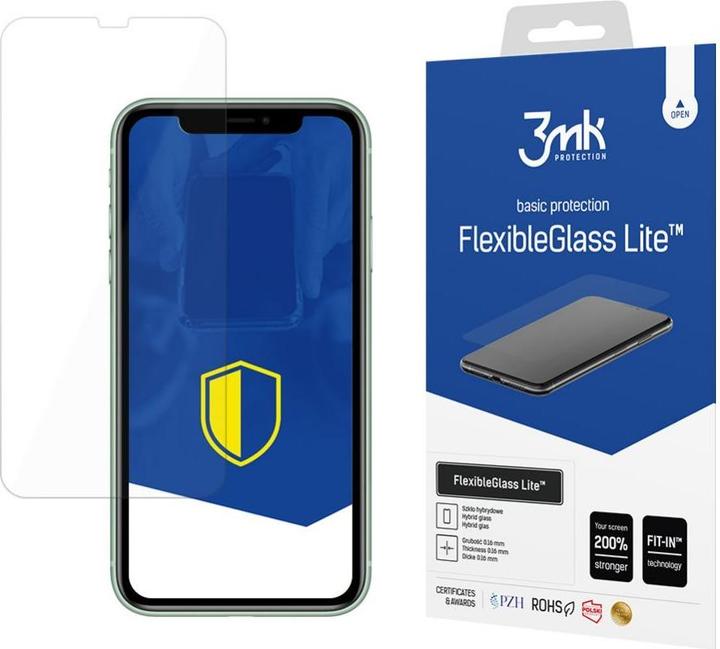 Produktbild 3MK hybrid glass Flexible 2.5D Lite for iPhone 11 (1 Stück, Apple iPhone 11)