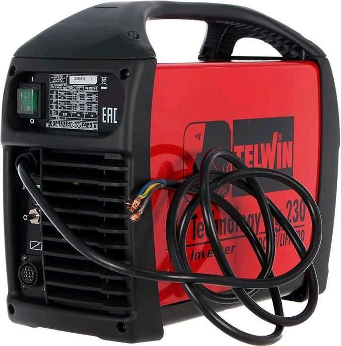 Actual product image Telwin Technology TIG 230 DC Inverter welding machine TIG and MMA
