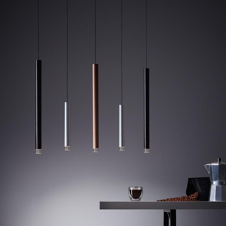 Produktbild Brilliant Cembalo LED 20W PE 5 Pendelleuchte, 5-flammig (2600 lm)