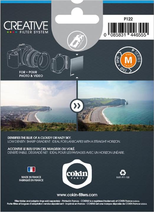 Immagine prodotto Cokin Filtro P122 Corso 1 (82 mm, Filtri polarizzanti, 84 mm)