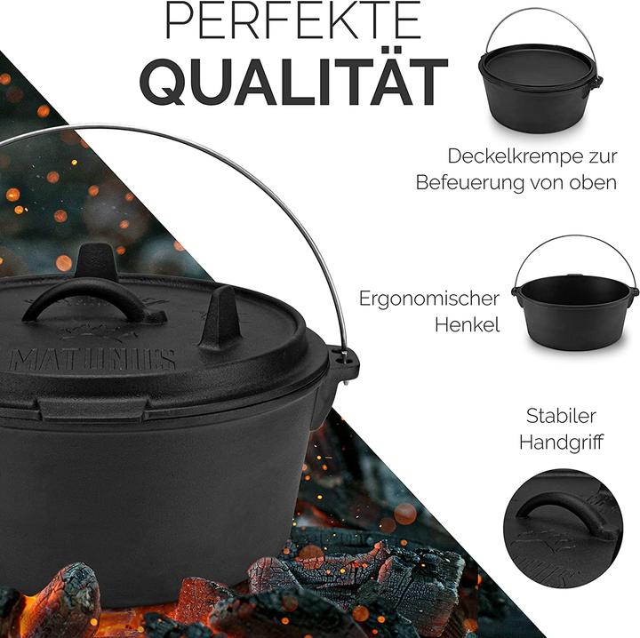 Produktbild Matunus Dutch Oven Set 8L