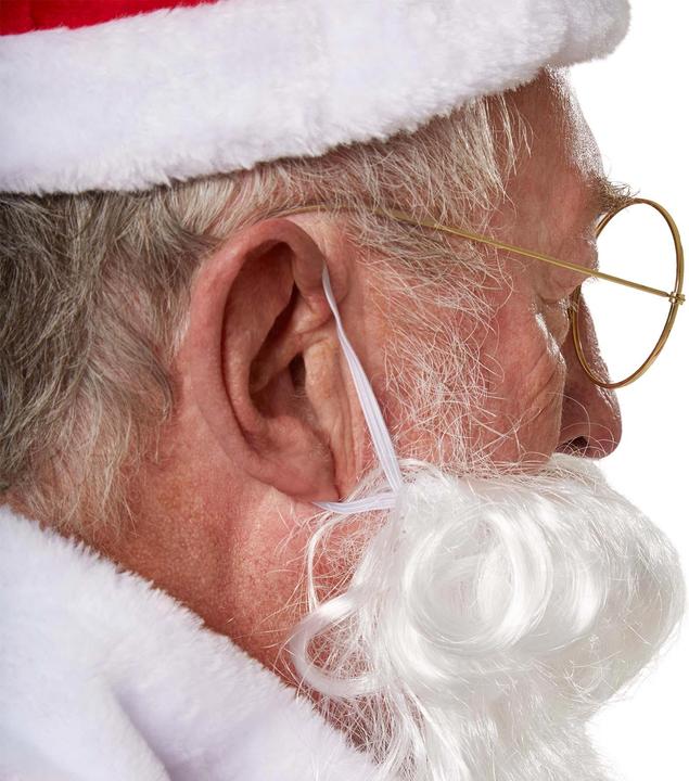 Produktbild tectake Weihnachtsmann Perücke und Bart