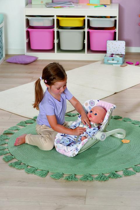 Produktbild Zapf Creation BABY born Babyschale Blumen