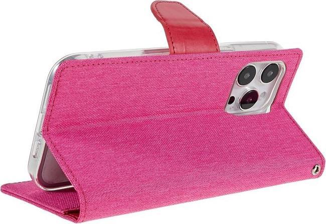 Actual product image Goospery Canvas Diary Series (Apple iPhone 14 Pro Max)