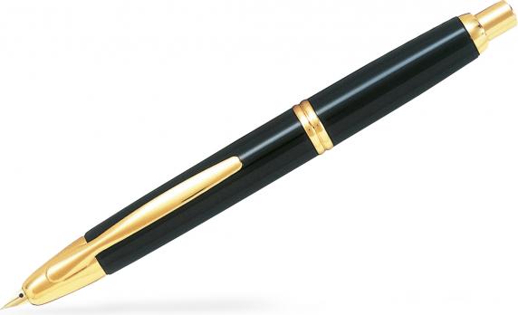 Produktbild Pilot Capless Gold B gold/schwarz (Schwarz/Gold, 1 x)