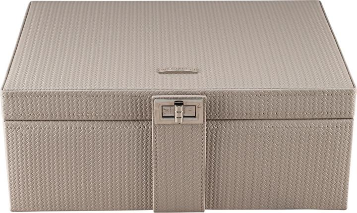 Image du produit Windrose 803954.07 - Boîte à bijoux L avec insert Corbello taupe