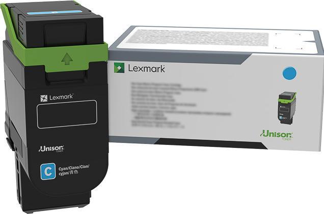 Actual product image Lexmark Lxk CS531,CX532 Cyn 8.8K Crtg (C)