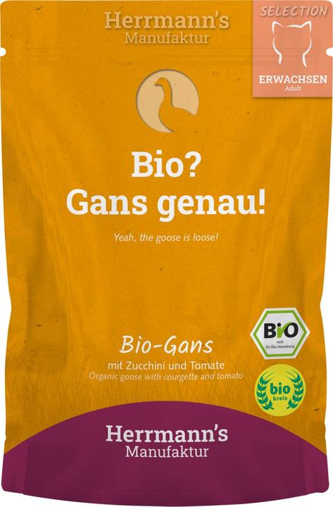Produktbild Herrmanns Selection Gans mit Zucchini (Adult, 1 Stk., 100 g)