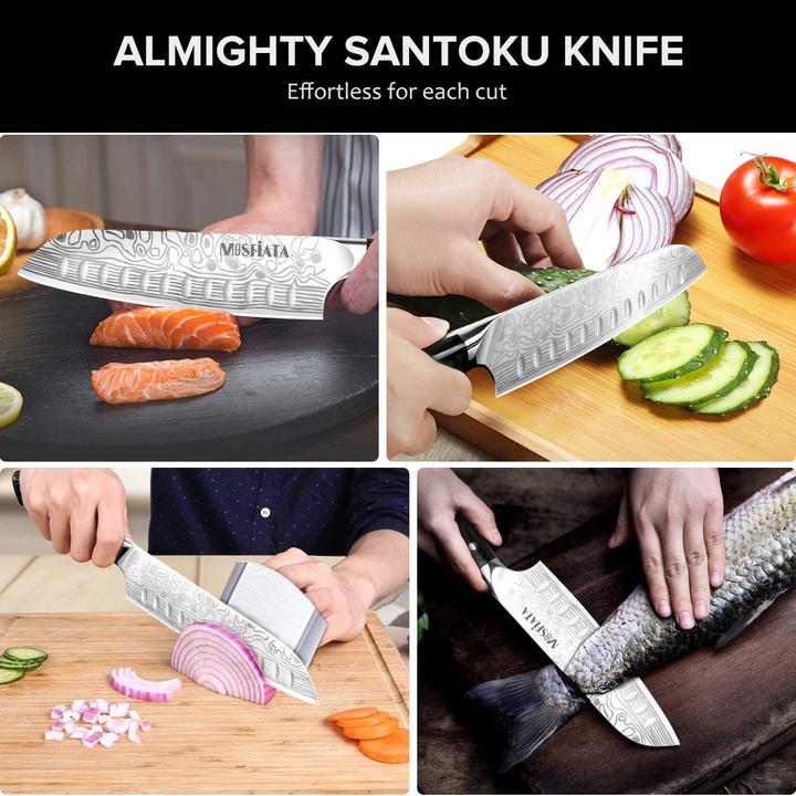 Image du produit Mosfiata Couteau de chef 7 pouces