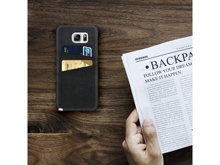 Immagine prodotto Screenguard Samsung Galaxy S6 Edge CardCaddy Custodia in pelle con tasche per carte di credito (Samsung Galaxy S6 Edge)