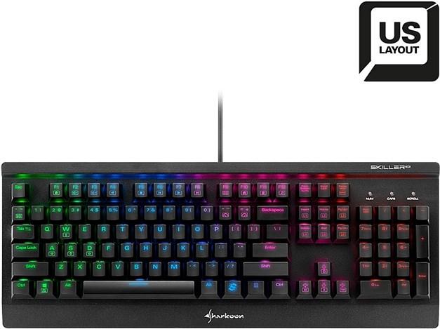 Actual product image Sharkoon Skiller Mech SGK3 (US, Cable)