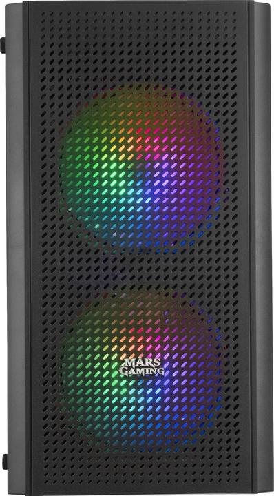 Produktbild Mars Gaming Boitier Mini Tour Micro Atx Mc300 RGB Avec Panneau Vitré (Noir) (mATX, Mini-ITX)