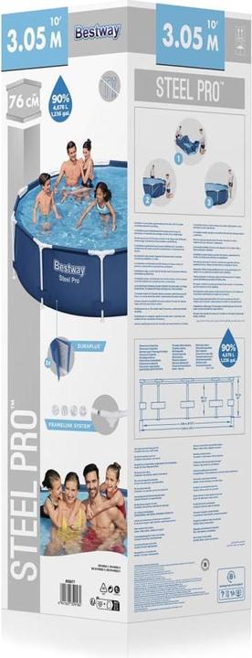 Produktbild Bestway Steel Pro (305 x 76 cm)