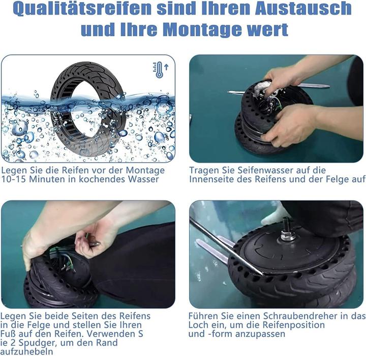 Produktbild Prodrocam Vollgummireifen