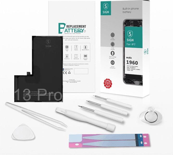 Actual product image SIGN Complete Battery Replacement Kit - iPhone 13 Pro