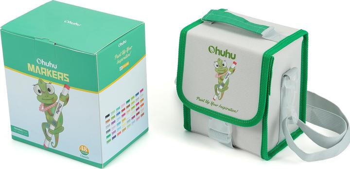 Produktbild Ohuhu Honolulu Kunstmarker (Mehrfarbig, 48 x)