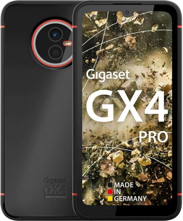 Productafbeelding Gigaset GX4 PRO (128 GB, Zwart, 6.10", SIM + eSIM, 48 Mpx, 4G)