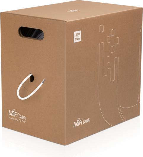 Image du produit Ubiquiti U-Cable-C6-CMP - Câble UniFi Cat. 6 classe de protection CMP, 305 m (U/UTP, CAT6, 305 m)