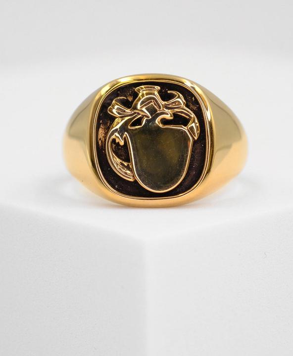 Immagine prodotto Muau Anello con stemma (59, Oro 750/18 K)