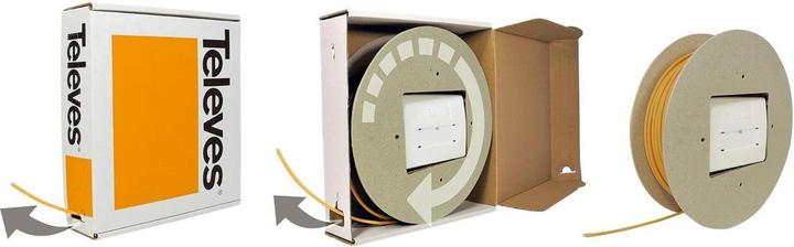 Actual product image Televes OB4470 Optical Box 4 Outputs with 70m Cable (Antenna cable)