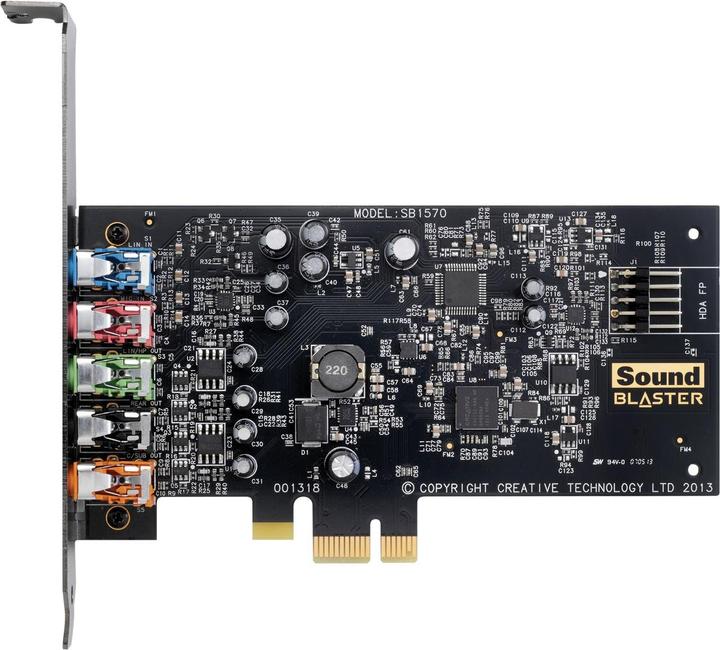 Produktbild Creative Sound Blaster Audigy FX bulk (PCI-E x1)