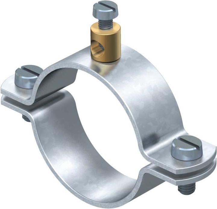 Image du produit OBO Bettermann OBO 925 3/4Z Collier de prise de terre, plage de serrage 24,9-26,9mm