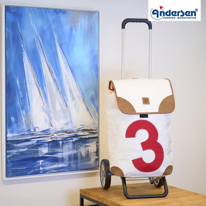 Produktbild Andersen Alu Star Shopper 360° Einkaufstrolley 57 cm