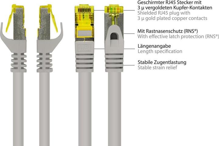 Actual product image Good Connections Network cable (S/FTP, CAT7, 15 m)