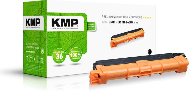 Image du produit KMP Toner de rechange Brother TN243BK Noir Compatible 1000 pages B-T109 (1268,0000)