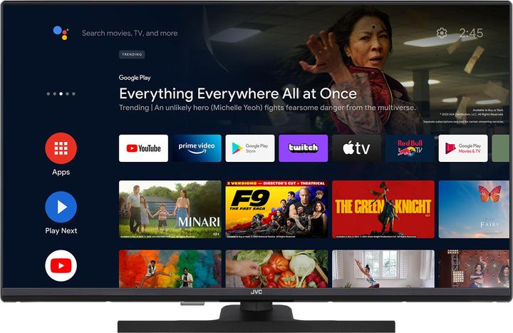 Image du produit JVC QLED TV 32 pouces Téléviseur Full HD Android TV (HDR Smart TV, triple tuner) LT-32VQF545A (32", QLED, Full HD, 2024)