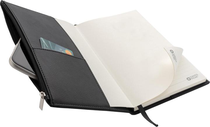 Image du produit Swiss Peak - Cahier (A5, À rayures, Couverture rigide)