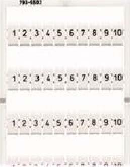 Productafbeelding Wago 5 stuks WMB etiketteersysteem W:11-20 (10x) 793-450 / 195921