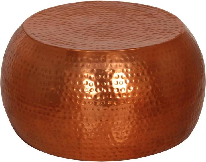 Actual product image VidaXL Couchtisch Beistelltisch Kaffeetisch Teetisch Sofatisch Messing Aluminium (55 x 28 cm)
