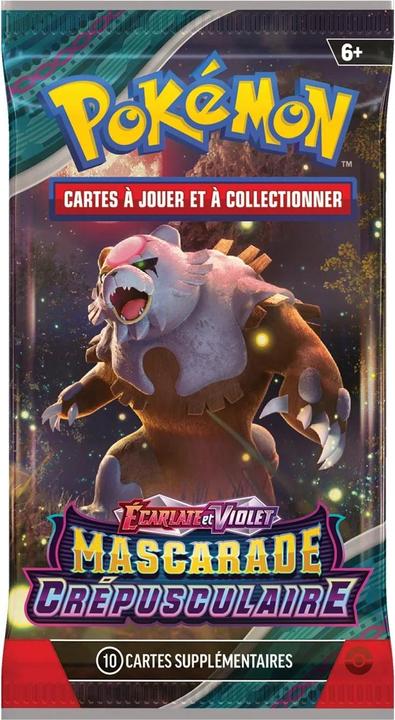 Immagine prodotto Pokémon Pokemon Mascarade Crépusculaire Booster Pack (Francese, Pacchetto Booster)