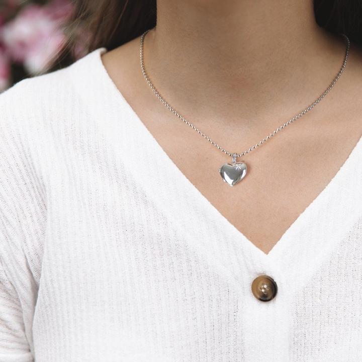 Produktbild Hot Diamonds Herz Memories Medaillon (Silber 925, 45 cm)