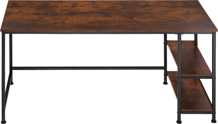 Actual product image tectake Desk Canton (60 x 60 x 120 cm)