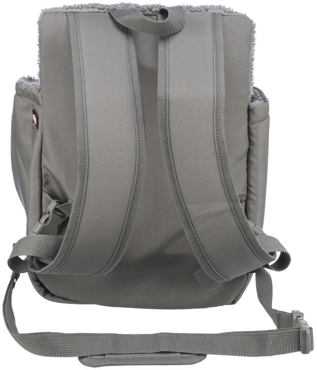 Actual product image Trixie Molly Front Bag, 25 × 38 × 17 cm, Grey (Dog, Reflectors)